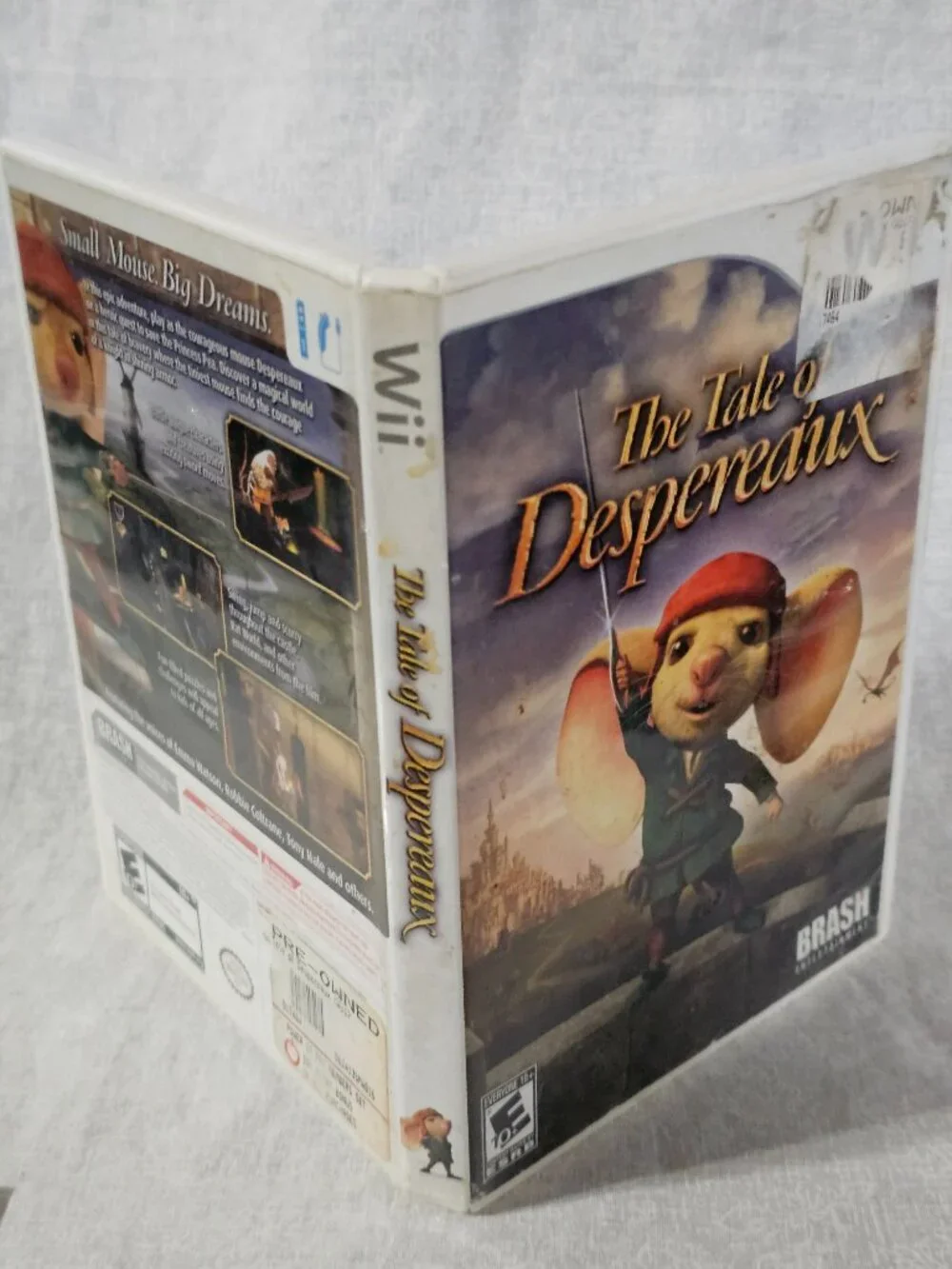 The Tale of Despereaux Nintendo Wii 2008 Complete Tested Works Family Adventure